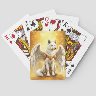 Bewaker van de Dageraad – De Witgevleugelde Wolf. Pokerkaarten