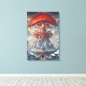 Bewaker van de Kasteelboom Canvas Afdruk (Insitu (Houten vloer))