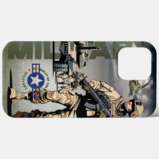 Bewaker van de natie | Case-Mate iPhone case (Achterkant (horizontaal))