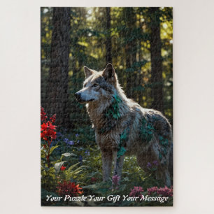 Bewaker van het bos: de geest van het wild legpuzzel