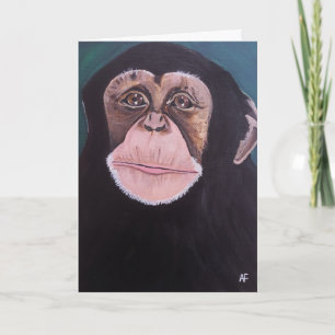 Bewaker van het bos Schilderij van Alfred Fox Kaart