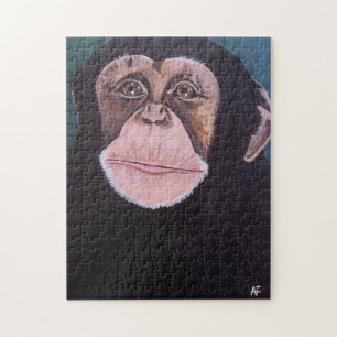 Bewaker van het bos Schilderij van Alfred Fox Legpuzzel