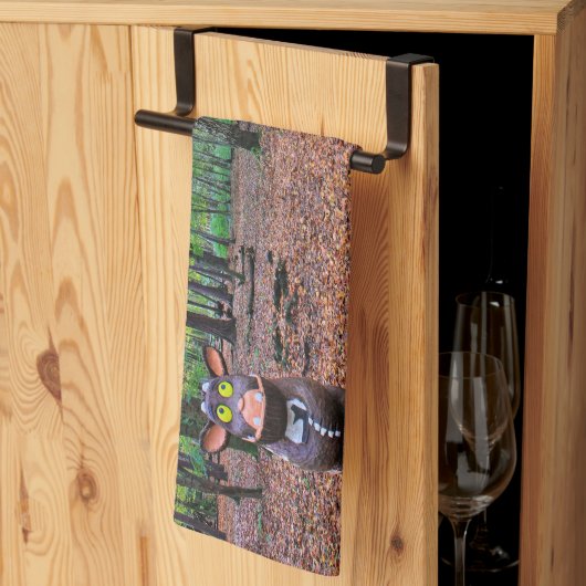 Bewaker van het bos theedoek (Derde Gevouwen)