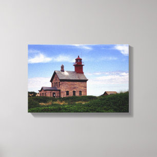 Bewaker van het eiland North Block Canvas Afdruk