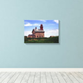 Bewaker van het eiland North Block Canvas Afdruk (Insitu (Houten vloer))