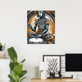 Bewaker van het Heilige Ritme Poster (Thuiskantoor)