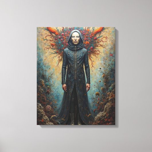 Bewaker van het Phoenix Realm Canvas Afdruk (Voorkant)