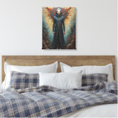 Bewaker van het Phoenix Realm Canvas Afdruk (Insitu (Slaapkamer))