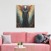 Bewaker van het Phoenix Realm Canvas Afdruk (Insitu (Woonkamer))