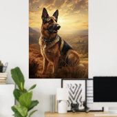 Bewaker van het veld poster (Thuiskantoor)
