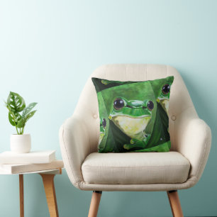 Bewaker van het Water Schilderij van Alfred Fox Kussen