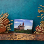 Bewaker van North Block Island Fotoplaat (Zijkant)