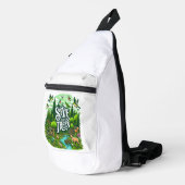 Bewakers van het bos: Red onze bomen Sling Bag (Rechterhoek)