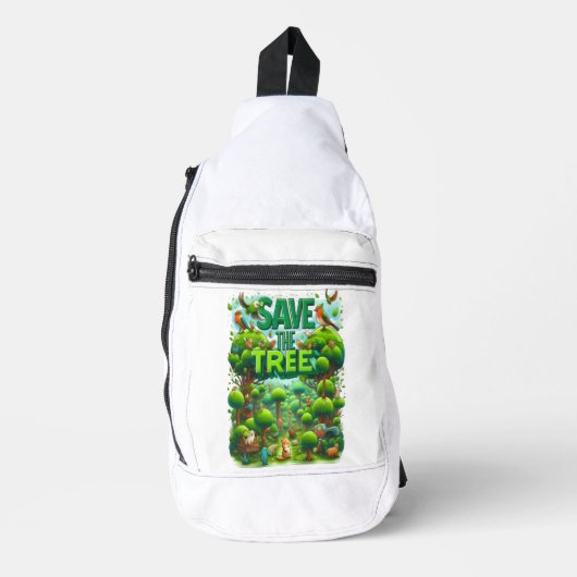 Bewakers van het bos sling bag (Voorkant)