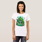 Bewakers van het bos t-shirt (Voorkant volledig)