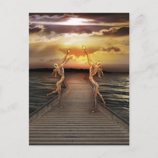 Bewakers van het licht briefkaart