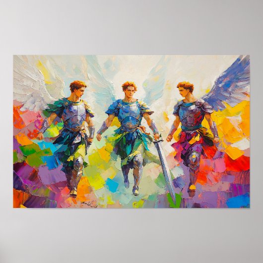 Bewakers van licht poster (Voorkant)
