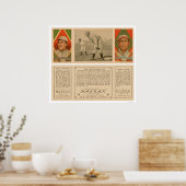 Bewaking First Red Sox Baseball 1912 Poster (Keuken)