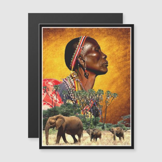 "Bewaking van het dierenrijk" (Voorkant / Achterkant)