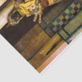 Bewaking van het paleis door Ludwig Deutsch Tissuepapier (Detail)