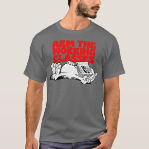 Bewapen de werkende klassen Communistisch Memontwe T-shirt