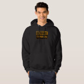 BEWARE CURMUDGEON - Rusty Metal Danger Warning Sig Hoodie (Voorkant volledig)