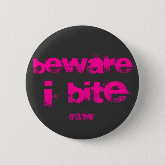 beware i beet ronde button 5,7 cm (Voorkant)