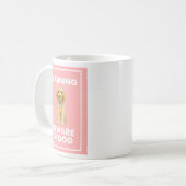 Beware of Doodle Dog Comic Mug (Devant gauche)