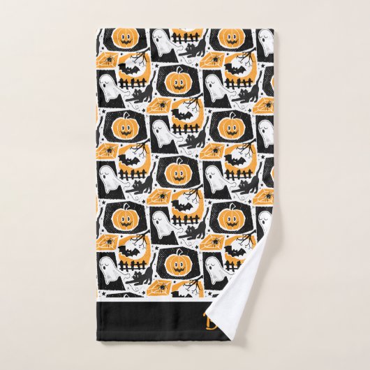 Beware of the cat! (Serviette à main)