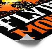 Beware Of The Flying Monkey  Poster (Hoek)