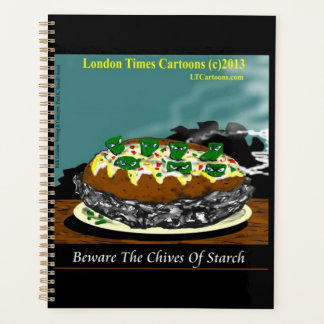 Beware the Chives of Starch – Funny Foodie Cartoon