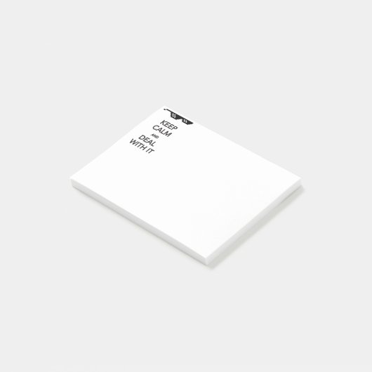 BEWAREN CALM en ermee omgaan Post-it® Notes (Schuin)