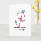 BEWAREN IT-COOL MET SUMMER CHEMO KAART (Gele Bloem)