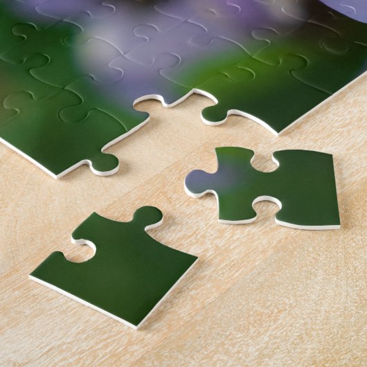 Bewaren over een bloem legpuzzel (Zijkant)