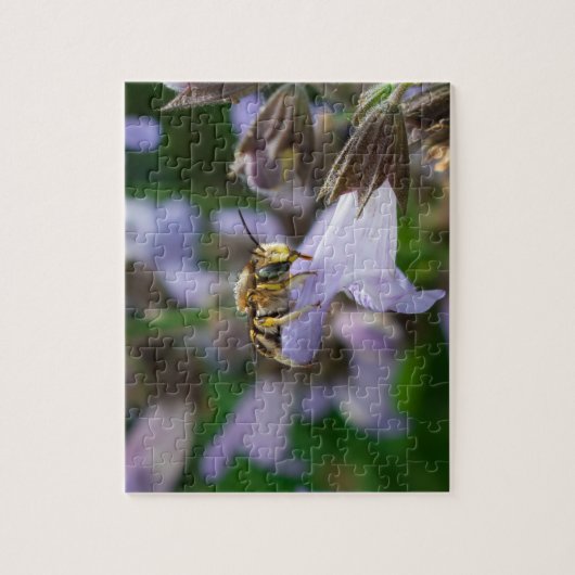 Bewaren over een bloem legpuzzel (Verticaal)