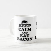BEWAREN VAN CALM- EN EAT BACON-MOK KOFFIEMOK (Voorkant links)