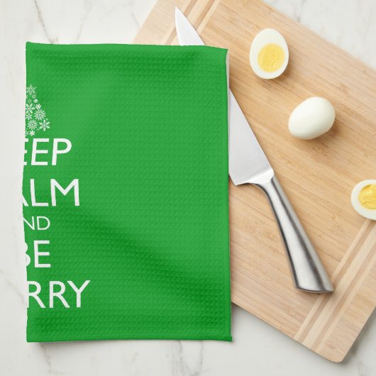 BEWAREN VAN CALM EN MERRY THEEDOEK (Quarter Fold)