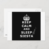 BEWAREN VAN CALM EN SLAAPSIESTA BRIEFKAART (Voorkant / Achterkant)