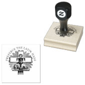 BEWAREN VAN DE LATIJNMASSA LAM GOD 	RUBBERSTEMPEL (Gestempeld)