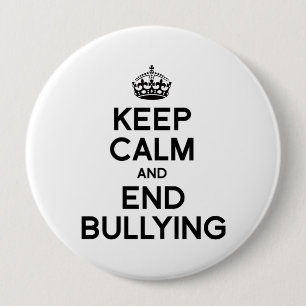BEWAREN VAN KALK EN EINDE BULLYEN RONDE BUTTON 4,0 CM
