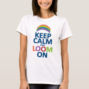 BEWAREN VAN KALK EN LOMMEN OP RAINBOOM T-SHIRT