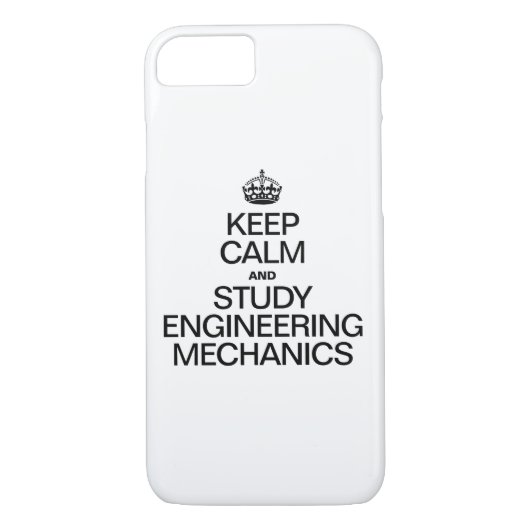 BEWAREN VAN KALK- EN STUDIEMECHANICA Case-Mate iPhone CASE (Achterkant)