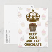 BEWAREN VAN KALMEREAT-CHOCOLAAT BRIEFKAART (Voorkant / Achterkant)