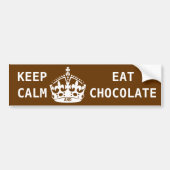 BEWAREN VAN KALMEREAT-CHOCOLAAT BUMPERSTICKER (Voorkant)
