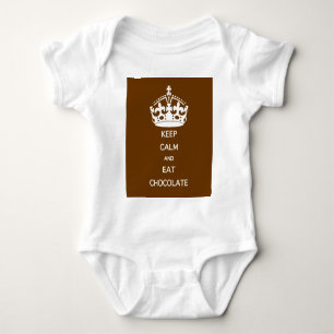 BEWAREN VAN KALMEREAT-CHOCOLAAT ROMPER