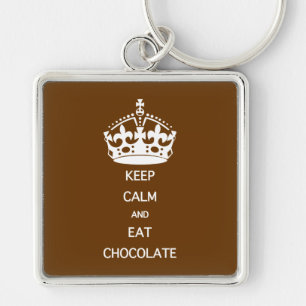 BEWAREN VAN KALMEREAT-CHOCOLAAT SLEUTELHANGER