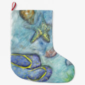 Bewaring met kerstmis grote kerstsok (Voorkant)