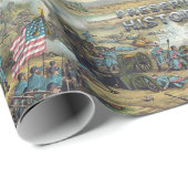 Bewaring van batlefield ABH Civil War Cadeaupapier (Rol Hoek)