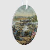 Bewaring van batlefield ABH Civil War Ornament (voorkant)