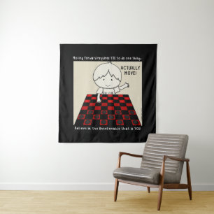 Beweeg daadwerkelijk wandkleed